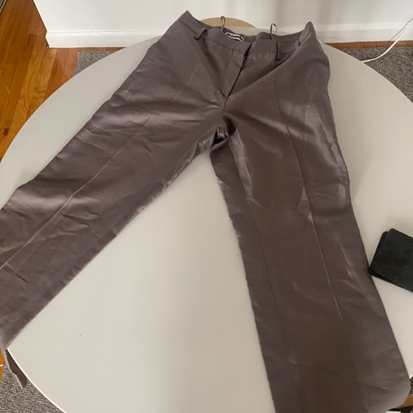 Jil Sander Taupe Trousers - Picture 1 of 4